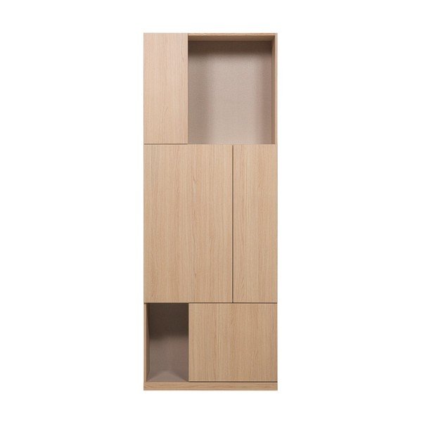 Modulaarne garderoob naturaalses värvitoonis 80x215 cm Build - WOOOD