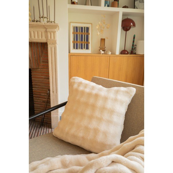 Mikroplüüsist dekoratiivpadi 45x45 cm Wave - Tiseco Home Studio-image-1