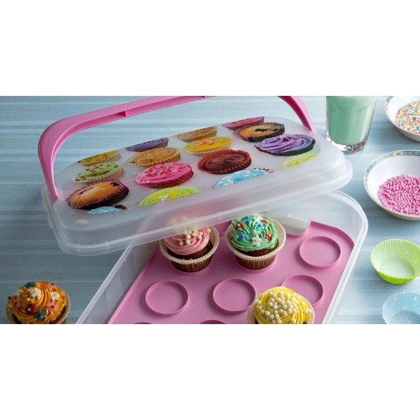 Box na cupcaky Sweet Box, modrý-image-1