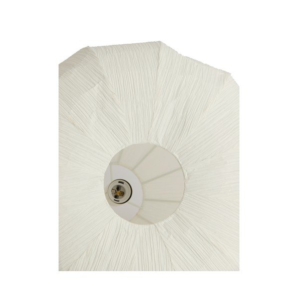 Kreemikas ripplamp pabervarjuga ø 10 cm Sarella - Light & Living-image-4