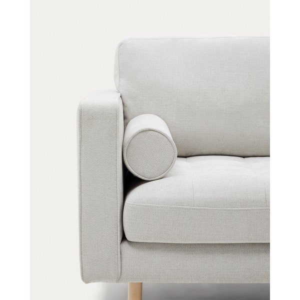 Hallikasbeež šenillist diivan 222 cm Debra - Kave Home-image-4