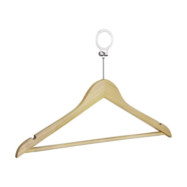 Puidust riputusklambrid 4 tk komplektis Hotel - Wenko-image-2