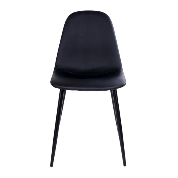 2 musta toolist koosnev komplekt, mustade jalgadega Stockholm - House Nordic-image-4