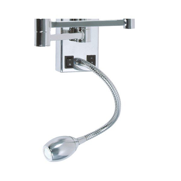 Nástěnná lampa ve stříbrné barvě SULION Combo-image-2