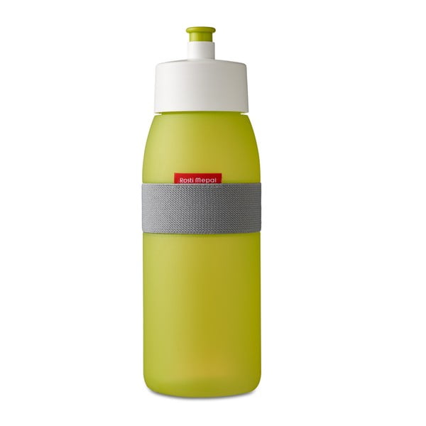 Limetkově zelená lahev na vodu Rosti Mepal Ellipse Sports, 500 ml