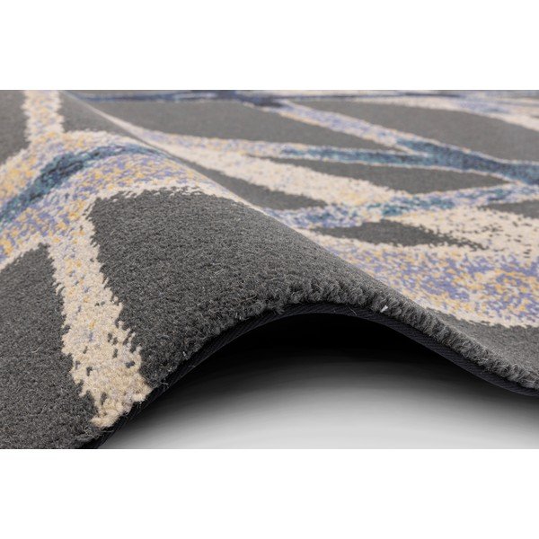 Tumesinine villane vaip 133x180 cm Sticks - Agnella-image-2