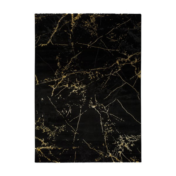 Must vaip Kuldne marmor, 80 x 150 cm - Universal