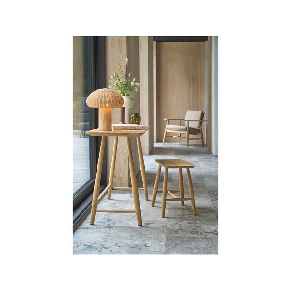 LED laualamp rotangist lambivarjuga (kõrgus 32 cm) - Villa Collection-image-2