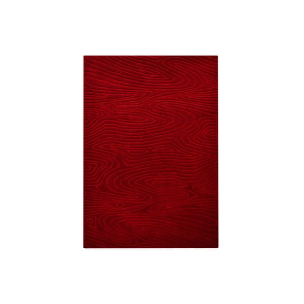 Ručně tkaný koberec Zen, 120x180 cm, červený