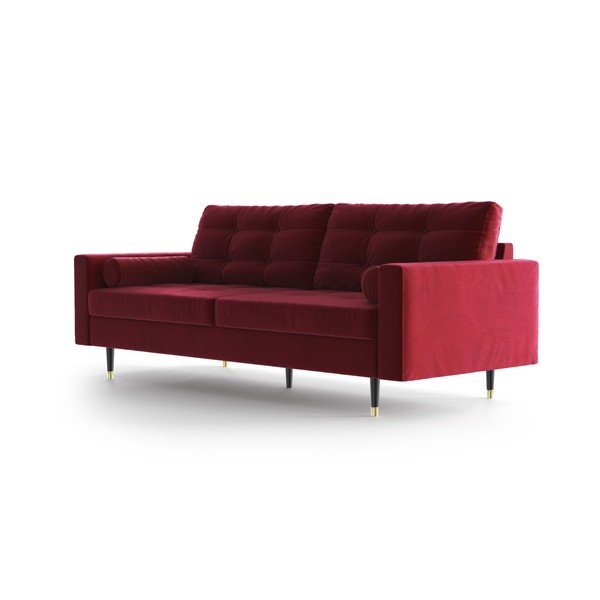 Punane sametne diivan Alto Aldo - Daniel Hechter Home-image-3