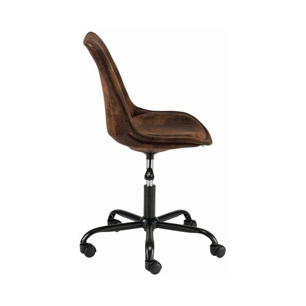 Pruun kontoritool ratastel Dennis - Støraa-image-1