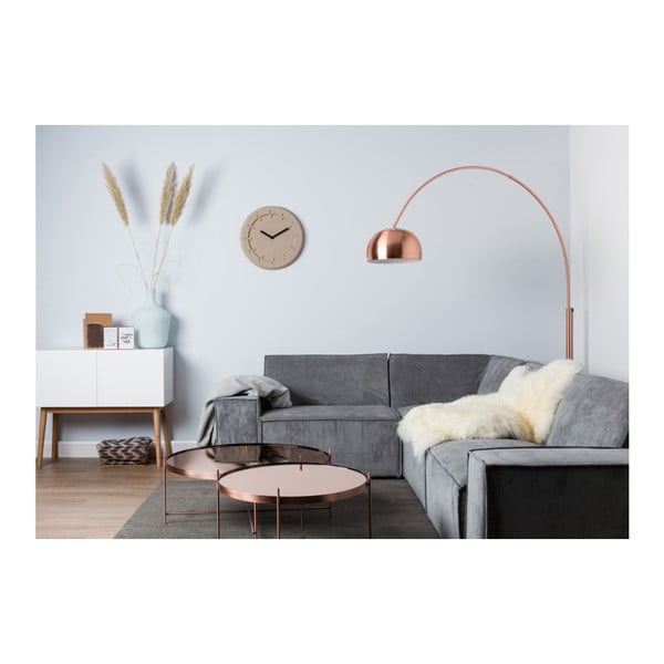 Světle šedá rohová část modulární pohovky Zuiver James-image-3