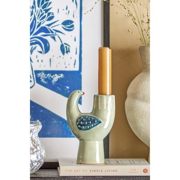 Kivikeraamikast küünlajalg Trudy - Bloomingville-image-2