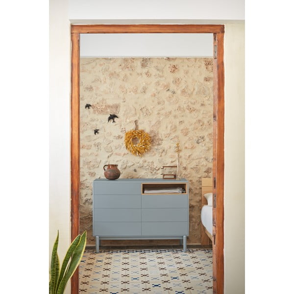 Sinakashall madal kummut 120x90 cm Corvo – Teulat-image-1