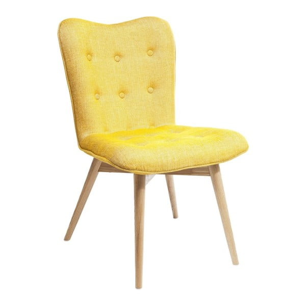 Žlutá jídelní židle Kare Design Angel Wings