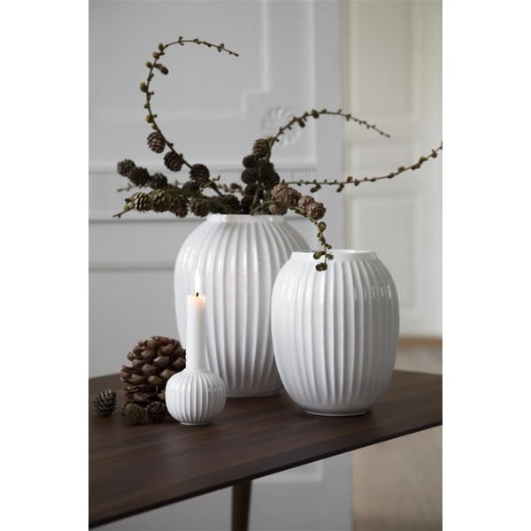 Valge portselanist Hammershoi küünlajalg, ⌀ 7,5 cm Hammershøi - Kähler Design-image-4