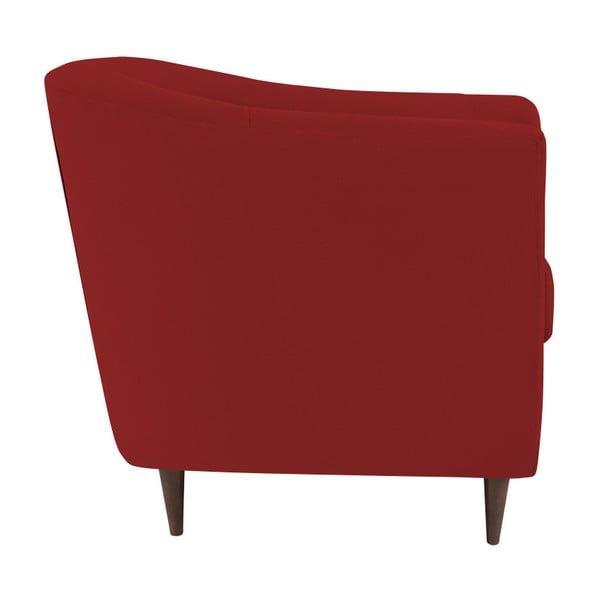 Červené křeslo Kooko Home Love-image-3