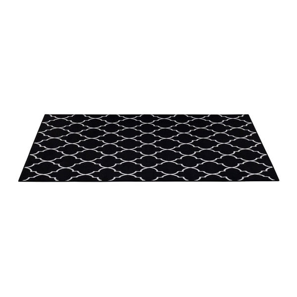 Černý koberec Velura, 200x290 cm