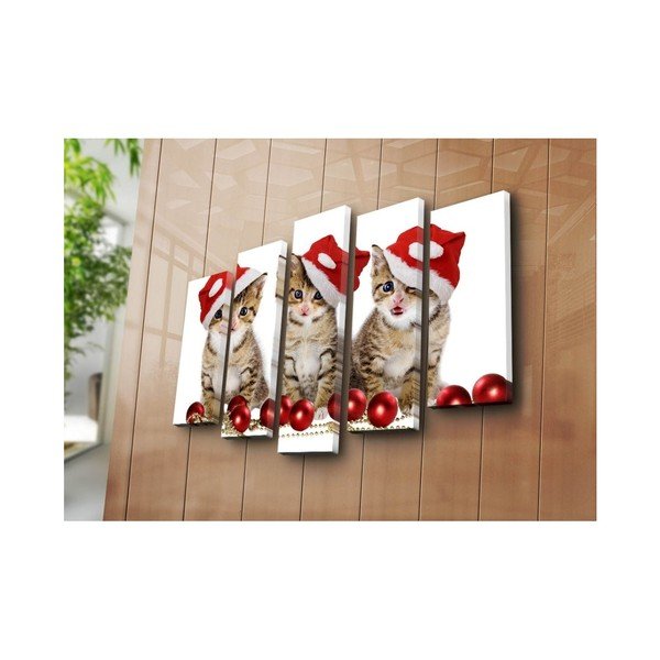 Pětidílný obraz Kittens-image-3