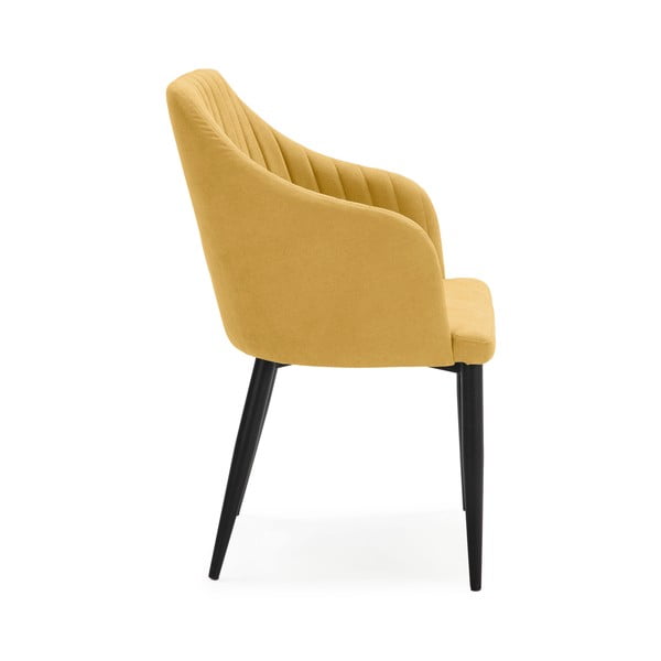 Kollased söögitoolid 2tk komplektis Nadi - Marckeric-image-3