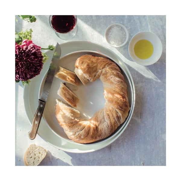 Valge portselanist serveerimistaldrik ø 33 cm - Maxwell & Williams-image-1