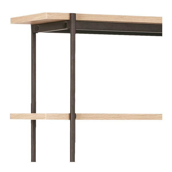 Must tamme raamaturiiul 172x188 cm Angus - Actona-image-2