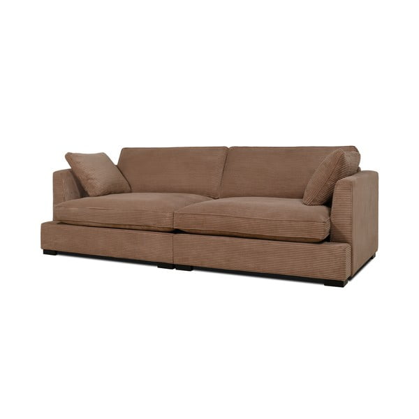 Helepruun velvetist diivan 236 cm Mobby - Scandic-image-2