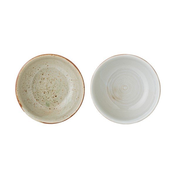 Valged ja beežid kausid 2 tk komplektis ø 11,5 cm Peony - Bloomingville-image-3