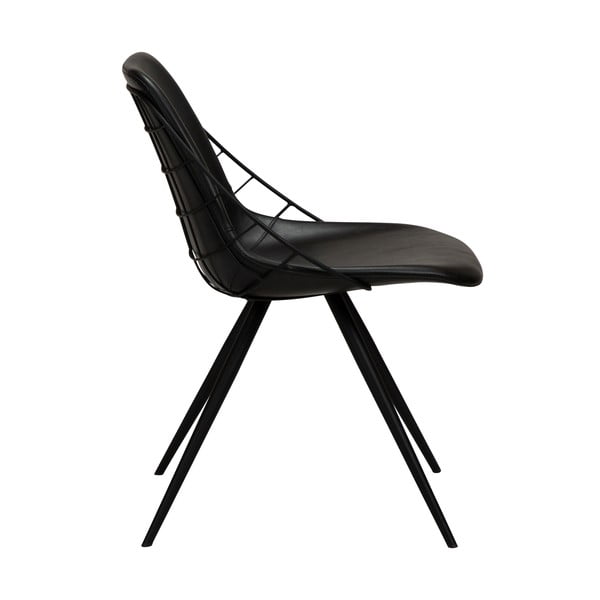 Mustast kunstnahast söögitool Sway - DAN-FORM Denmark-image-2