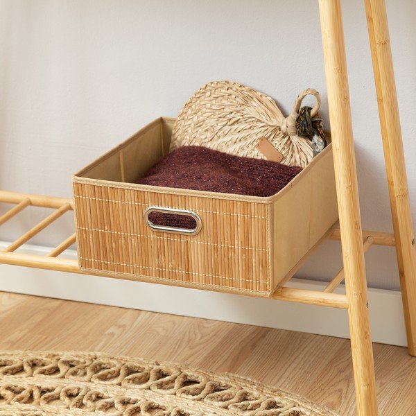 Bambusest hoiukarp 31x31x15 cm - Compactor-image-2