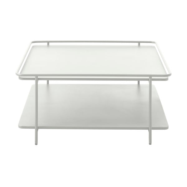 Helehall metallist diivanilaud 75x75 cm Yuba - Unique Furniture
