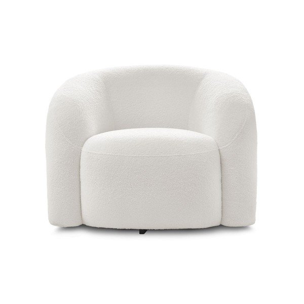 Valge pöördtool buklé kangast Elina - Bobochic Paris