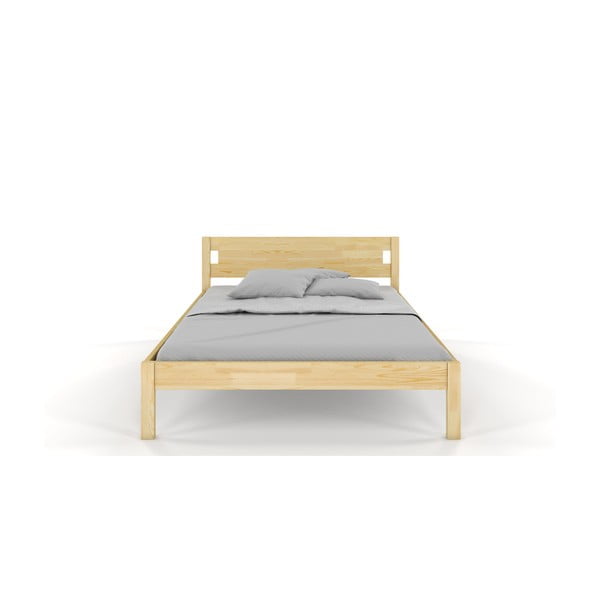 Kaheinimesevoodi männipuidust 180x200 cm naturaalses värvitoonis Laxbaken - Skandica-image-1