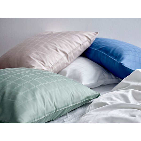 Sinine damastist üheinimesevoodipesu 140x200 cm Clear - Södahl-image-1