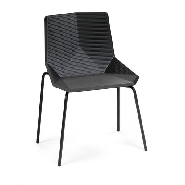 Venkovní černá židle Mobles 114 Green