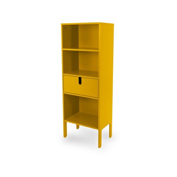 Kollane riiul, kõrgus 152 cm Uno - Tenzo-image-2