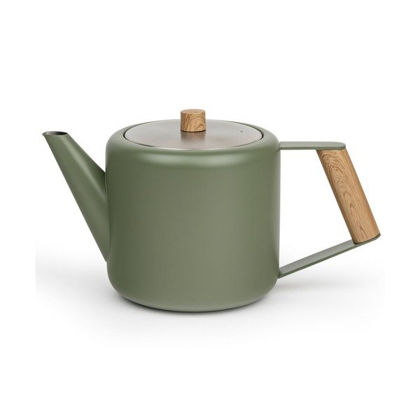 Roheline roostevabast terasest teekann 1,1 l Duet Boston - Bredemeijer