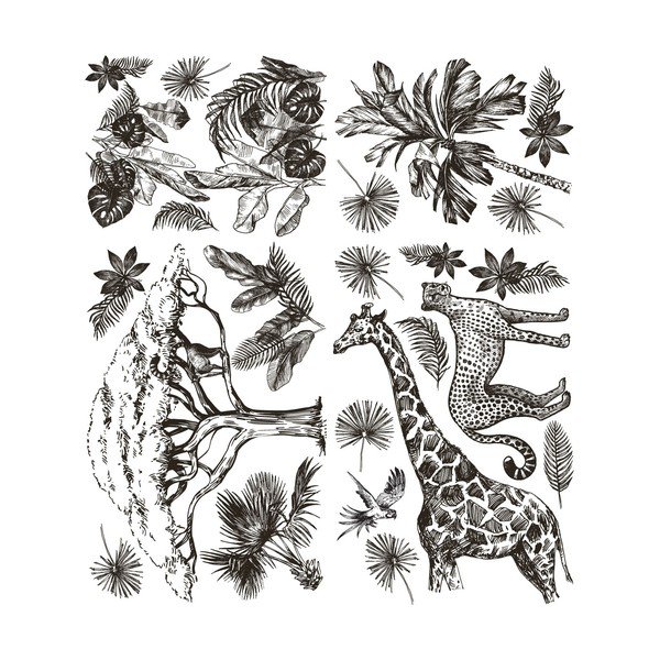 Dekoratiivsed seinakleebised Savanna - Ambiance-image-4