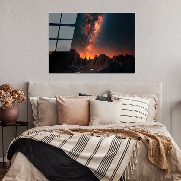 Klaasist maal 100x70 cm Night Sky - Wallity-image-1