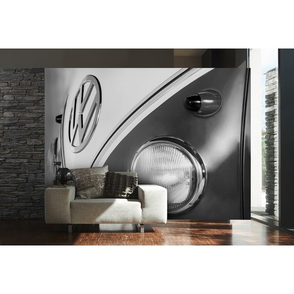 Velkoformátová tapeta Černobílý VW, 315x232 cm