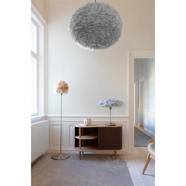 Pruun madal tamme dekooriga lükandustega kapp 100x67 cm Audacious - UMAGE-image-1