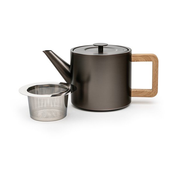 Hall roostevabast terasest teekann koos sõelaga 1,1 l Duet Narvik - Bredemeijer-image-2