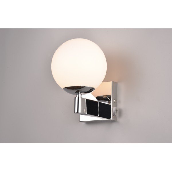 Hõbedane seinalamp, läbimõõduga 14 cm Kula - Trio-image-2