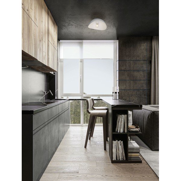 Mattvalge metallist laelamp Opsi - Nova Luce-image-1