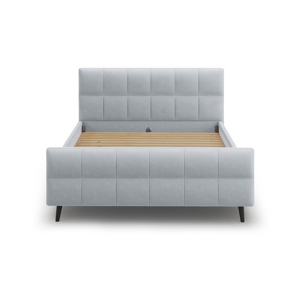 Helehall polsterdatud kaheinimesevoodi 160x200 cm Gigi - Micadoni Home-image-1