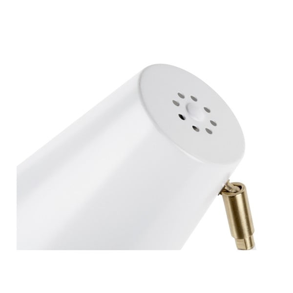 Valge laualamp kuldsete detailidega Noble - Leitmotiv-image-2