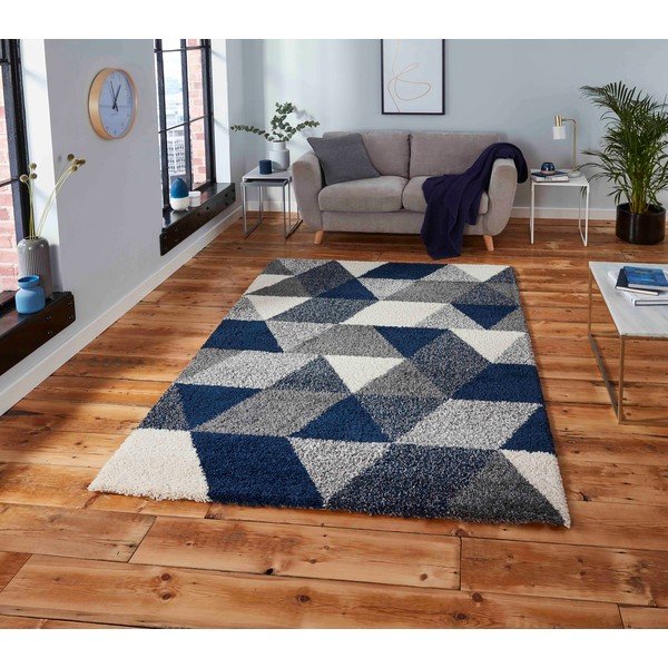 Sinihall vaip Royal Nomadic Angles, 160 x 220 cm - Think Rugs-image-1