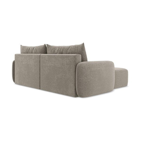 Beež diivanvoodi hoiunurgaga diivan (vasakpoolne nurk) Kalena - Makamii-image-4