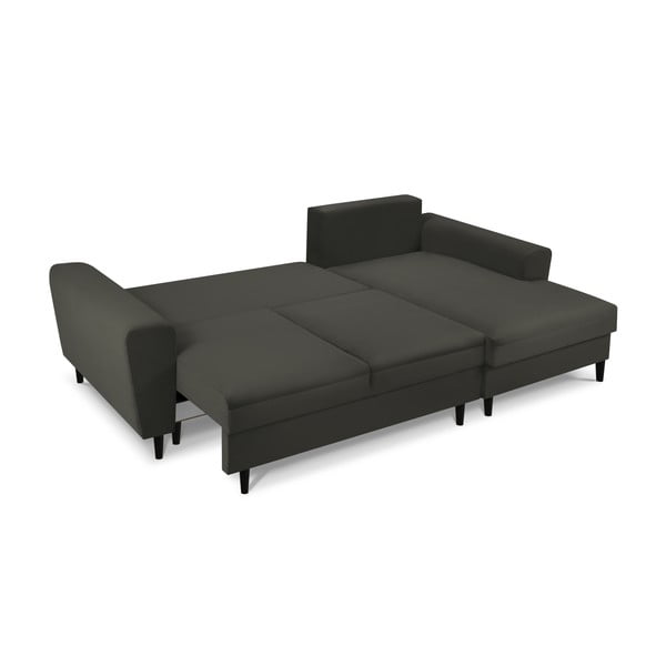 Must velvetist panipaigaga nurgadiivanvoodi (parem nurk) Kyoto - Cosmopolitan Design-image-2