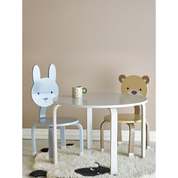 Ümmargune lastelaud ø 65 cm Marle - Bloomingville Mini-image-1